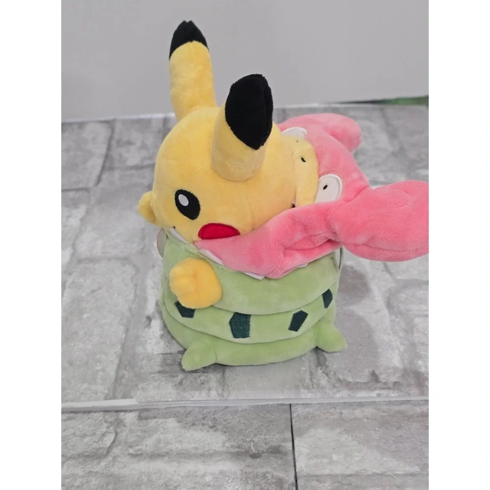 Pokemon Center Limited Pikachu Mascot Wearing A Megayadran Poncho 9.5
